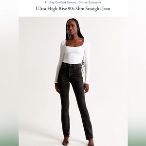 Ultra High Rise 90s Slim Straight Jean